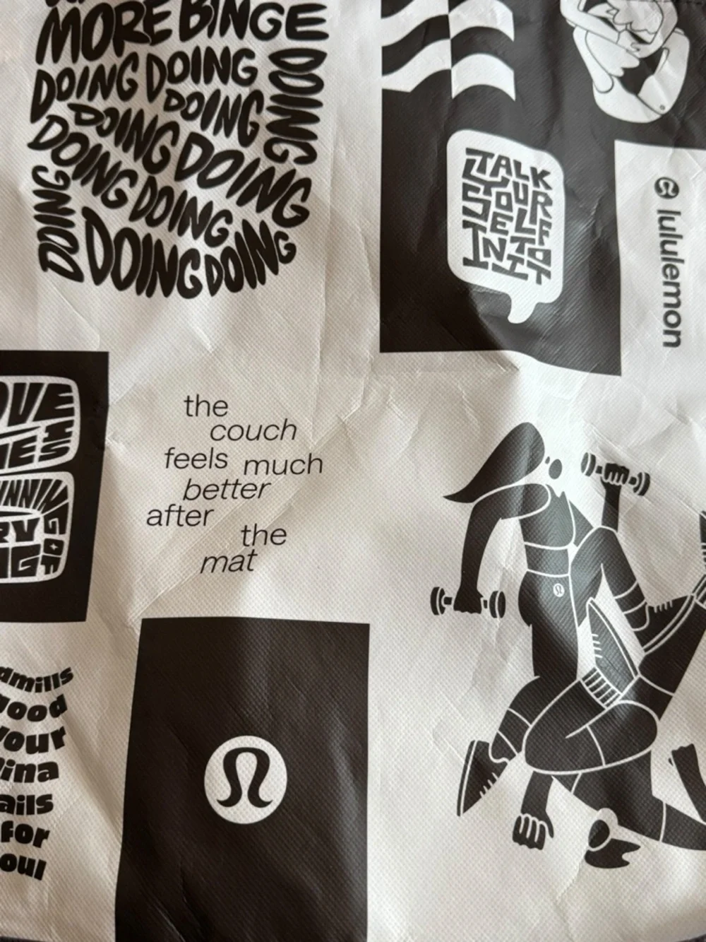 Lululemon & Vineyard Vines Reusable Tote Bag Bundle – Set of 4 Large Bags